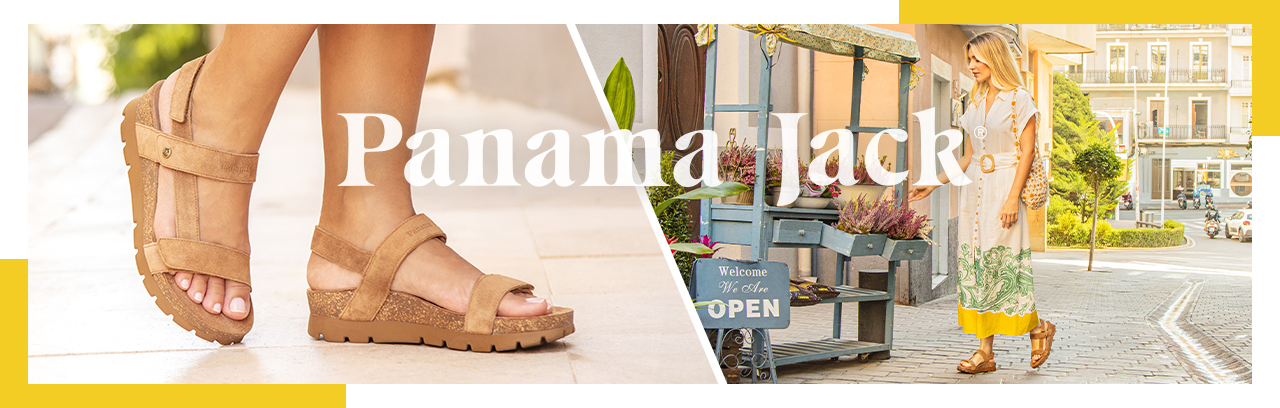 Panama Jack Banner - Frau trägt Boots