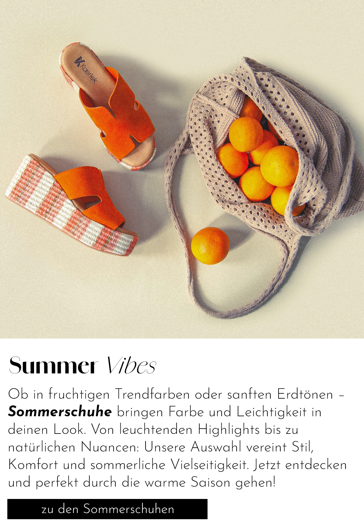 Summer Vibes - Sommerschuhe