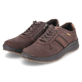 Halbschuhe - schoko/natur