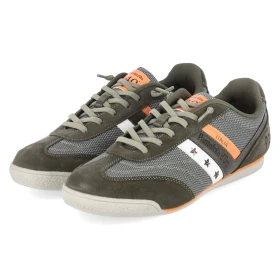 Low Sneaker VASTO - green/orange