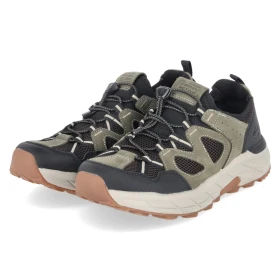 Halbschuhe CROSS COUNTRY - oliv/schwarz