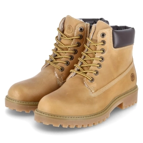 Winterboots RIVER 2 - tan yellow/dk brown