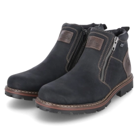 Winterboots - schwarz/kastanie