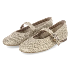 Spangenballerinas - BRONCE