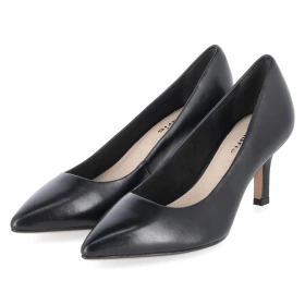 Pumps - BLACK LEATHER