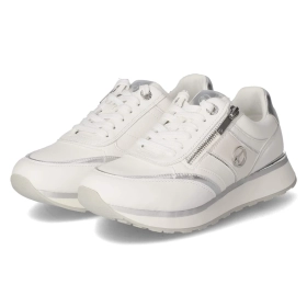 Low Sneaker - WHITE/SILVER