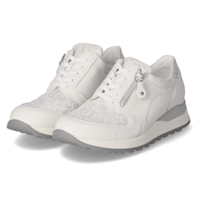 Low Sneaker HIROKO - WEISS SILBER WEISS