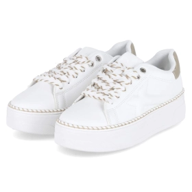 Low Sneaker - white / gold