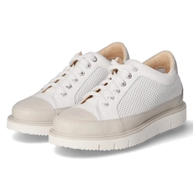 Schnürschuhe - bianco