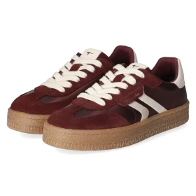 Low Sneaker - BORDEAUX METALLIC