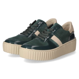 Low Sneaker - dark petrol/sand