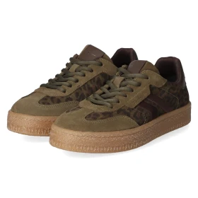 Low Sneaker - OLIVE LEOPARD