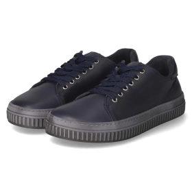 Schnürschuhe - d.blau/schiefer