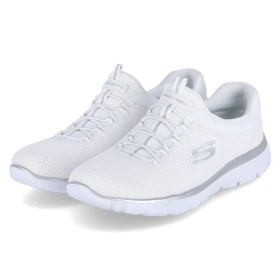 Slip-On-Sneaker SUMMITS - WHITE/SILVER