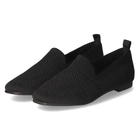 Slipper - Black-Silver