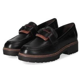Slipper - BLACK LEATHER