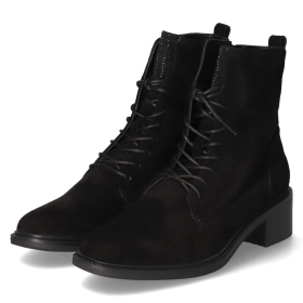 Schnürstiefeletten - black
