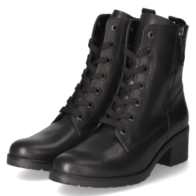 Schnürstiefeletten - schwarz (Micro)