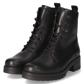Schnürstiefeletten - schwarz (Micro)