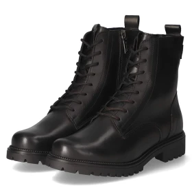 Schnürstiefeletten - black