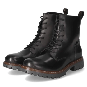 Schnürstiefeletten MARTA 02 - schwarz