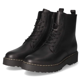 Schnürstiefeletten - black