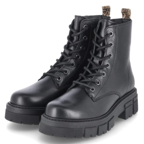 Schnürboots CASTLE 1.1 - BLACK/LEO CIGAR