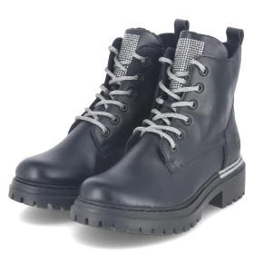 Schnürrboots - schwarz