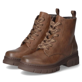 Schnürstiefeletten ROXX - dark brown