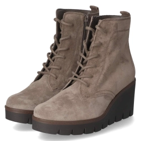 Schnürstiefeletten - mohair