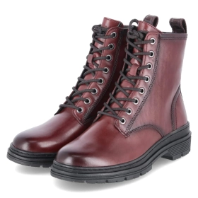 Schnürstiefeletten - red