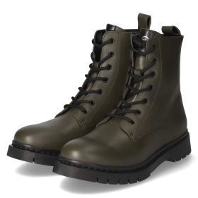 Schnürstiefeletten - olive