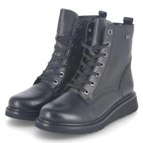 Schnürboots - schwarz