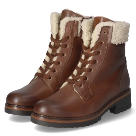 Schnürstiefeletten - peanut/EF (Webl.)