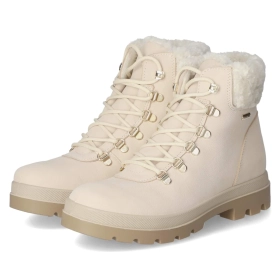 Schnürstiefeletten - panna