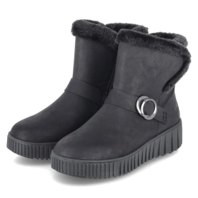 Winterstiefeletten - schwarz