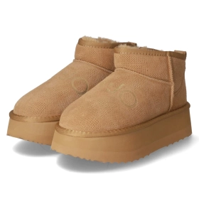 Winterstiefeletten JANE 01 - COGNAC