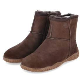 Barfuß-Stiefeletten WYNONA 12 - CHOCOLATE