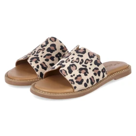 Pantoletten - leopard
