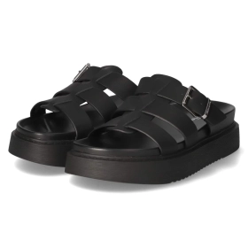 Pantoletten - BLACK