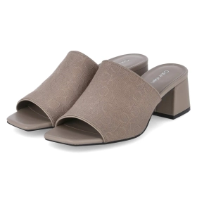 Pantoletten HEEL MULE 45 MONO - dusky taupe