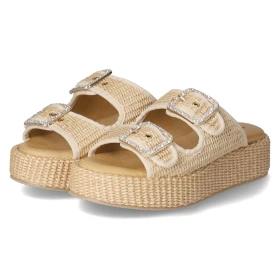 Pantoletten NATURALE - Naturale