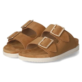 Pantoletten - Cognac