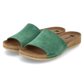 Pantoletten - green polo