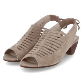 Sandaletten - champagne