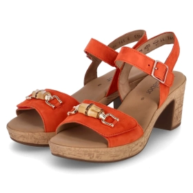 Sandaletten - pumpkin (gold)