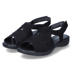 Sandalen - schwarz (uni)