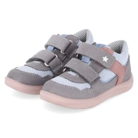 Klettschuhe ELLI - hellgrau/blue