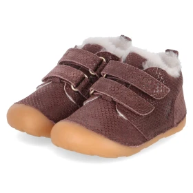 Barfuß-Klettschuhe CARTER LAMB BAREFOOT - plum
