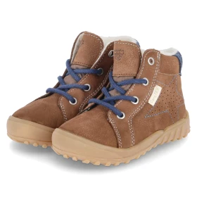 Stiefeletten DENNY - curry/blau